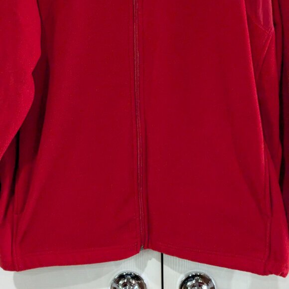 PGA Tour Men's Fleece Zipper Jacket, Size XL, Red, Pockets, Layering Piece - Picture 5 of 16